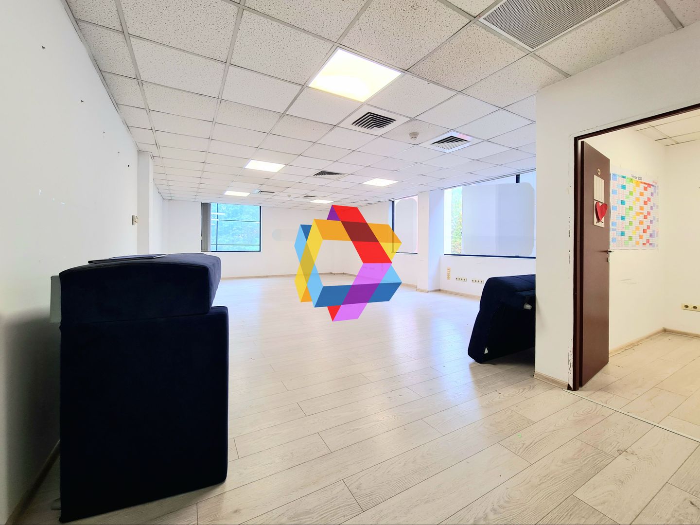 Spatiu birouri de închiriat Brasov - 84 mp # spatii-comerciale-brasov.ro - Poză 1