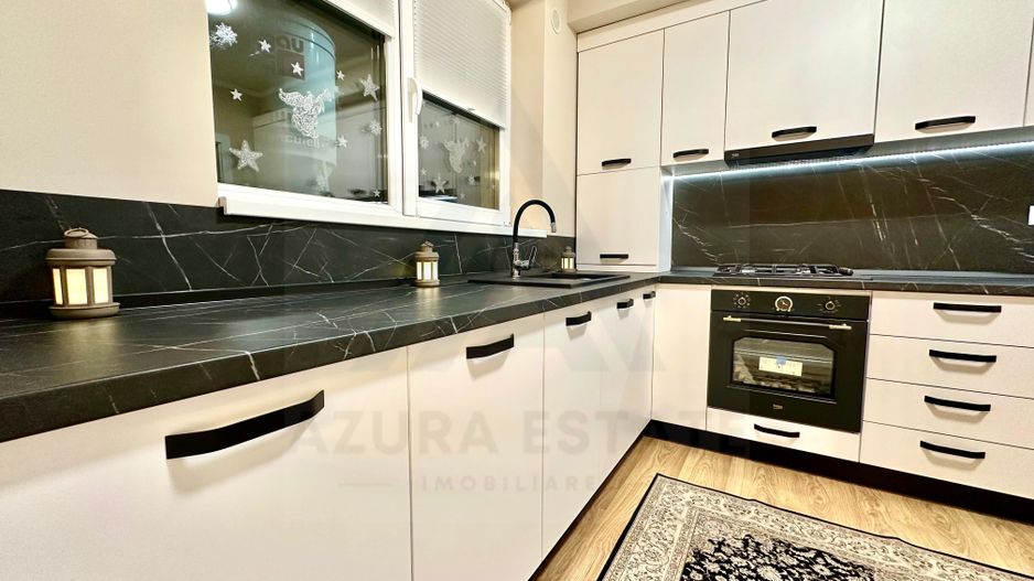 Apartament ultrafinisat 2 camere balcon 7.5 mp si parcare in Cristian - Poză 5