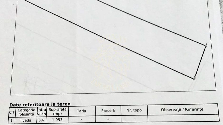 Teren intravilan 1953 mp utilitati- 4800 E/ ar Zona Valea Sigmirului - Poză 5