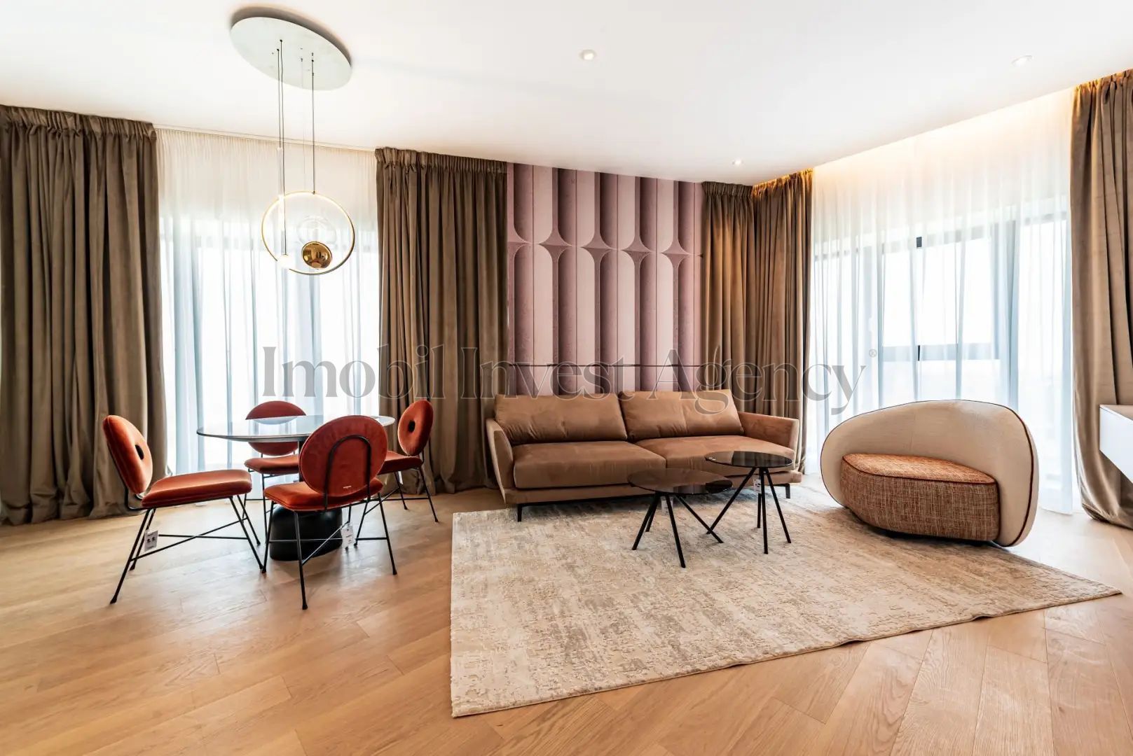 Apartament 3 camere mobilat in One Verdi Park cu loc de parcare inclus - Poză 2