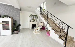 Casa moderna la cheie cu teren 485 mp Stefanesti - Poză 13