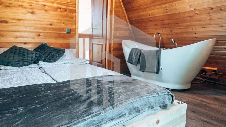 Cabana A Frame de vanzare - Teren 1000mp - Tocile - 90mpu - 3 camere - Poză 4