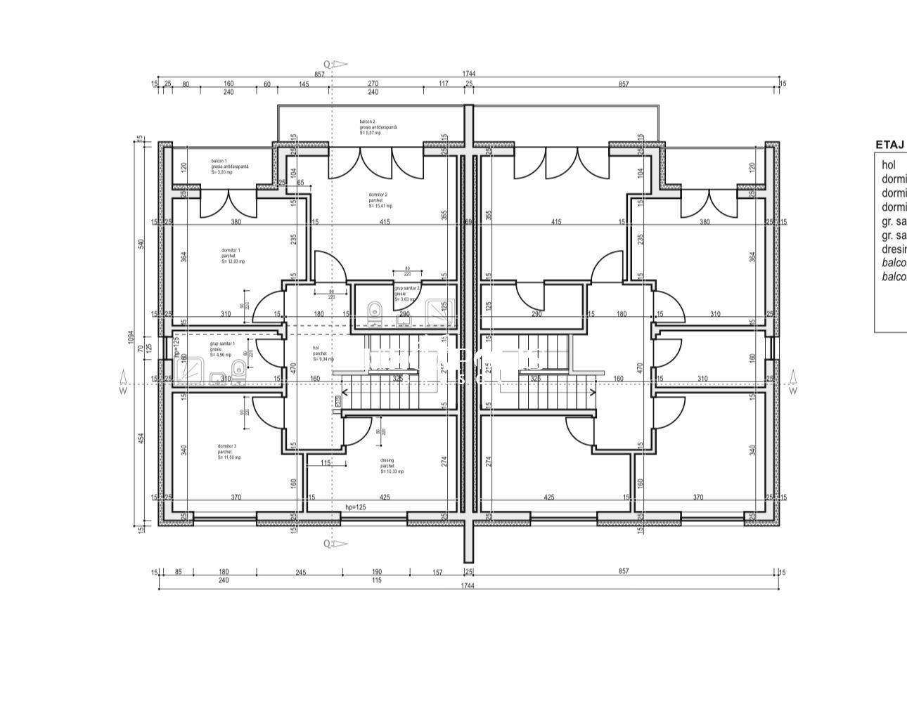 Duplex modern – 5 camere + garaj - Poză 16
