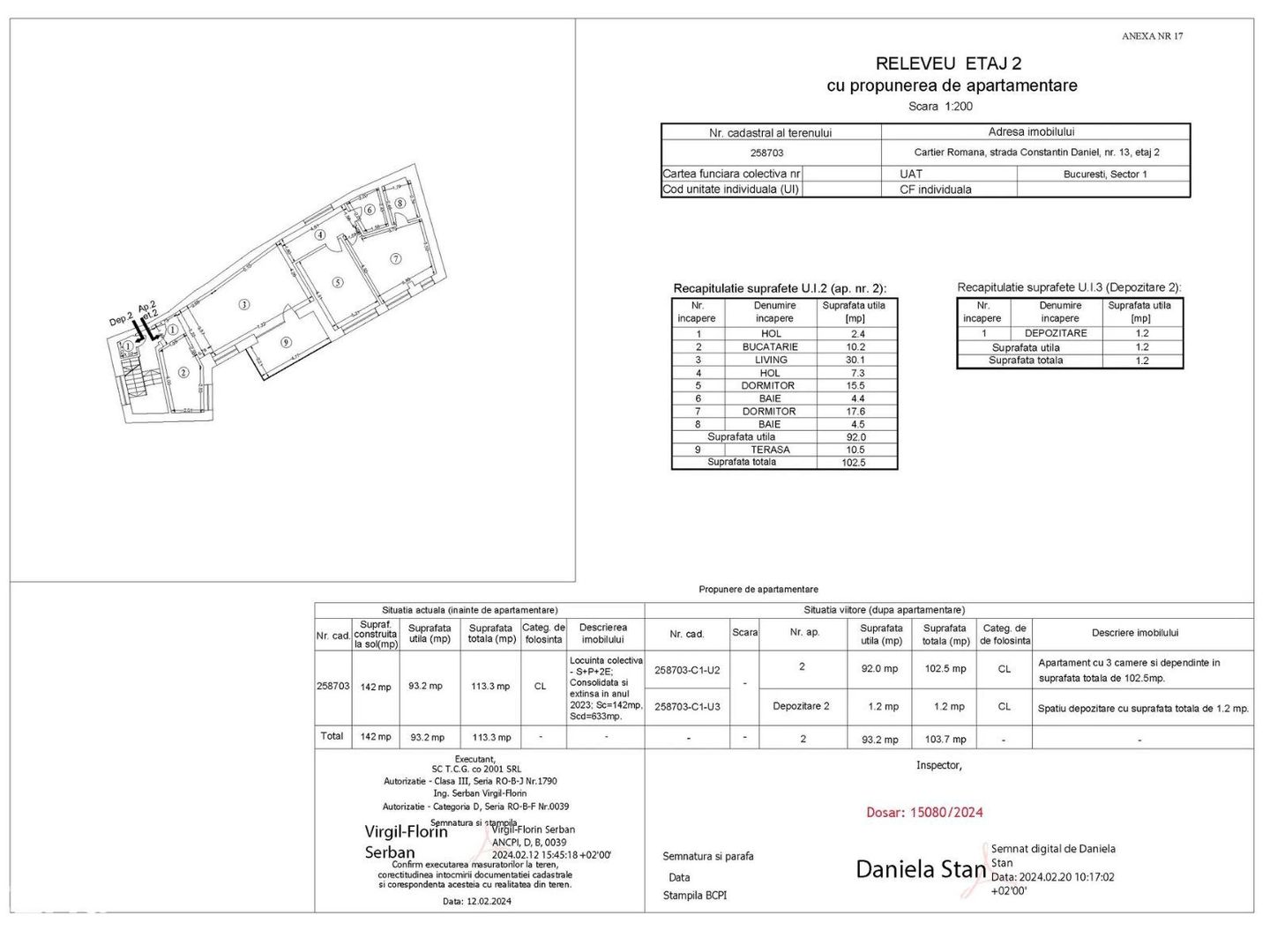 For Rent | Premium 3-Room Apartment | 93 sqm | Terrace | Piața Romană - Poză 11