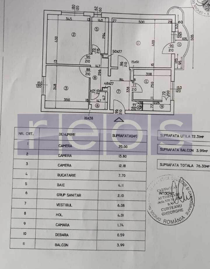 VANZARE 3 CAMERE -DECOMANDAT OCTAVIAN GOGA -UNIRII - Poză 12