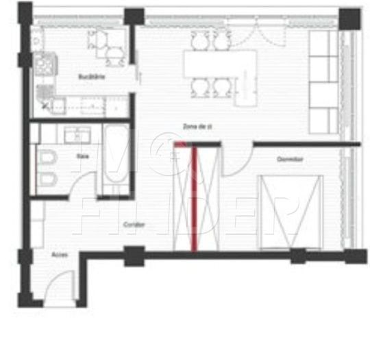 2 camere cu Parcare Subterana zona FSEGA IULIUS MALL - Poză 6