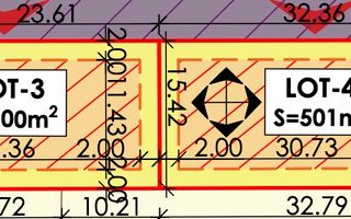 Teren Intravilan, Sânmartin, 500mp, 32ml deschidere - Poză 1