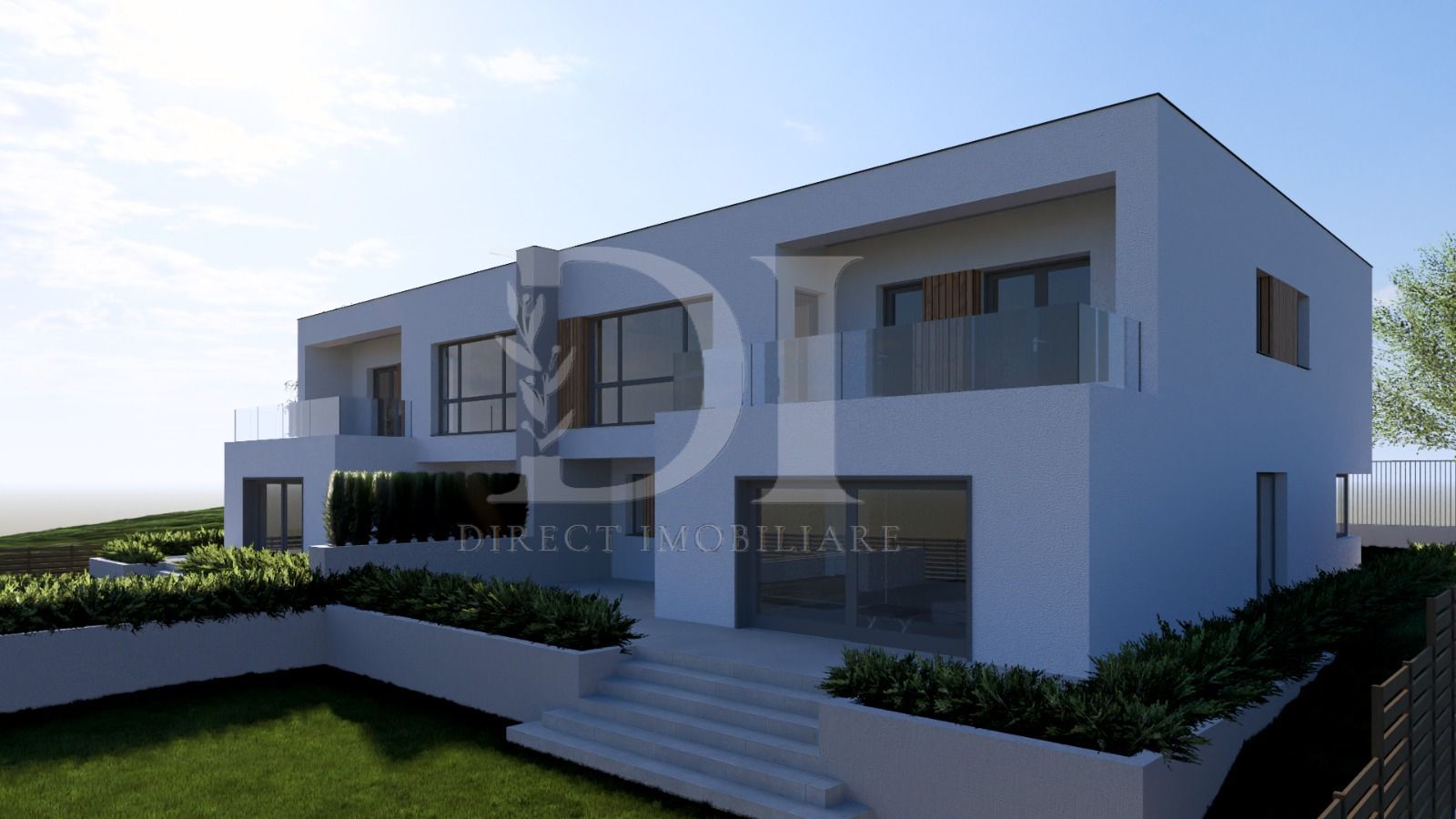 Teren cu autorizatie de constructie duplex in Feleacu / Cluj - Poză 4