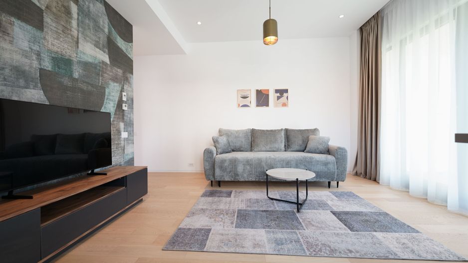 2 Camere + Parcare, terasa 40mp, One Lake Club - Poză 1