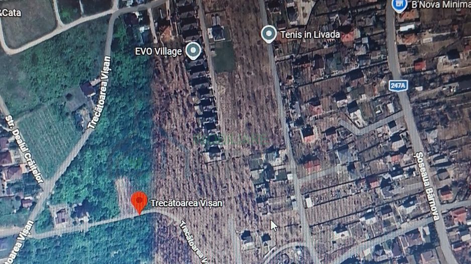 Teren intravilan 858 mp în Trecătoarea Vișan, zona Barnova, Iași - Poză 1