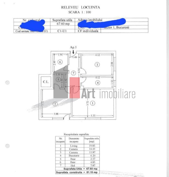 3 camere Bucurestii Noi - mobilat si utilat - Poză 9