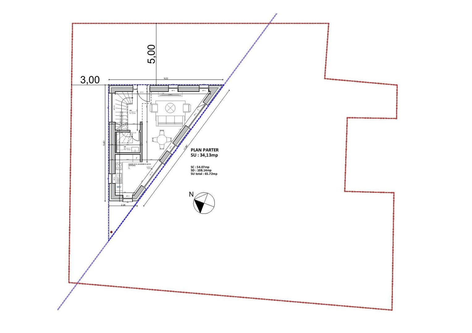 Teren Intravilan 533 mp, Brașov – Bartolomeu, acces stradă asfaltată - Schiță 21