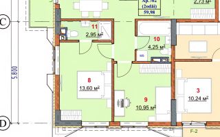 Vânzare, apartament, 2 camere, 60 mp, bd. Europei, Botanica - Poză 5