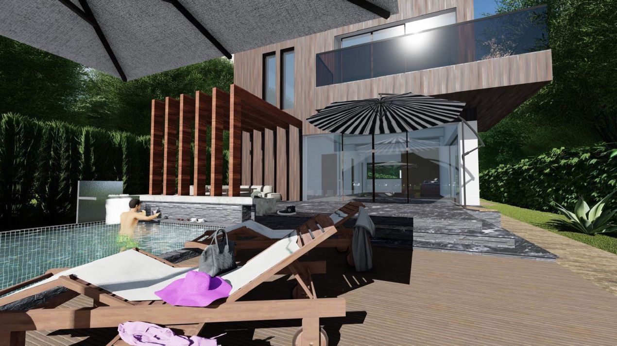 Vile Individuale Noi 4 camere Snagov Ghermanesti - Poză 4