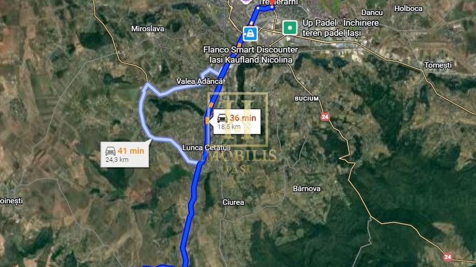 Teren intravilan Mogosesti Iasi 2091 mp 30000 euro - Poză 3