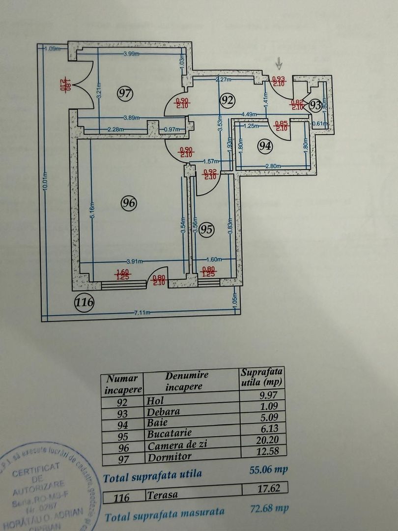 AP. 2 CAMERE- PARCARE INCLUSA,  CENTRALA PROPRIE,BLOC NOU, COMIS 0% - Poză 10