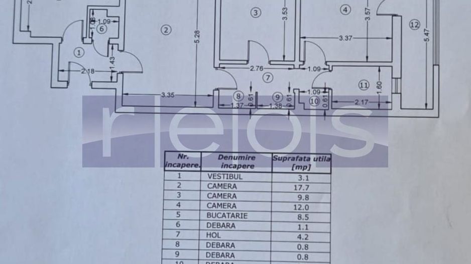 VANZARE 3 CAMERE- BABA NOVACvis a vis de parc Cuza si de Park Lake - Poză 8