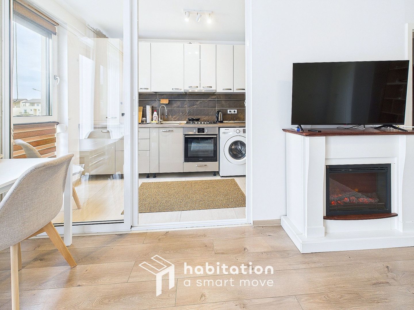 Tur virtual- 3 camere, primitor si elegant, Dumbrăvița - Hornbach - Poză 2