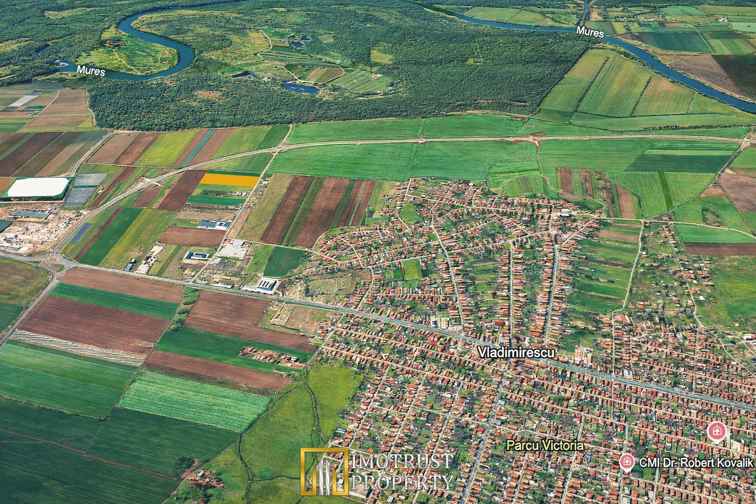 Teren pentru investiție în Vladimirescu, Arad – 20.000 mp - Poză 3