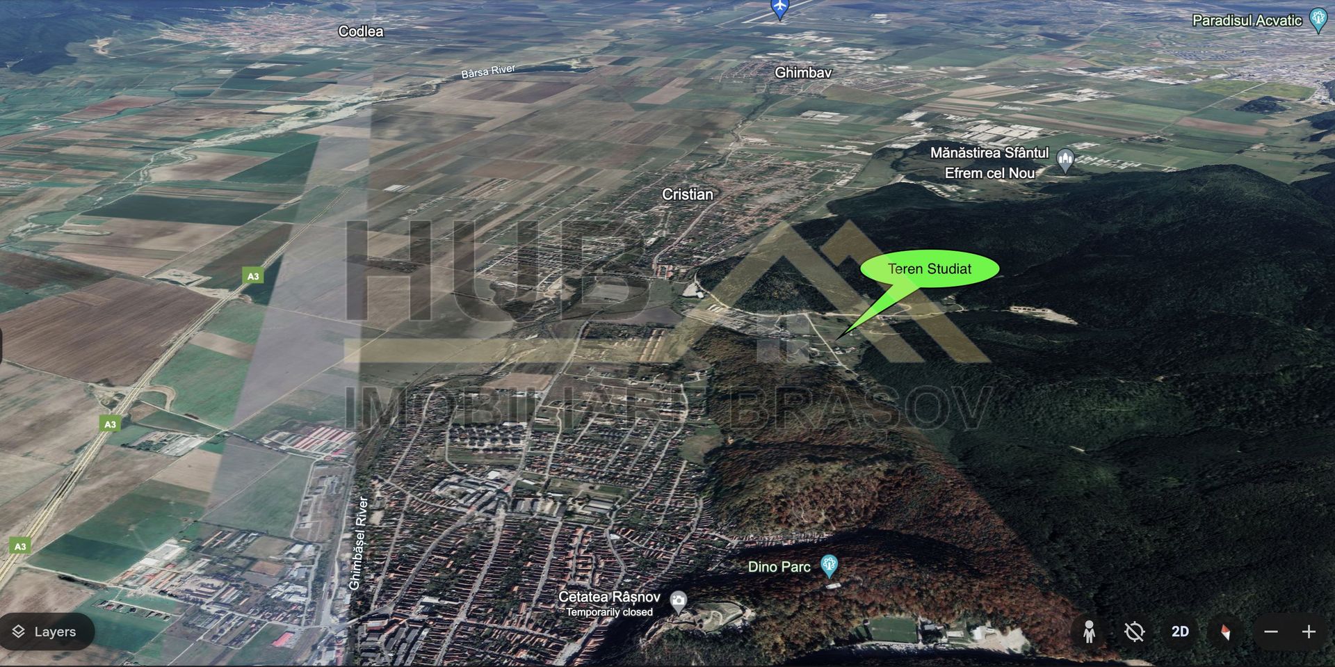 De vanzare Teren Cristian | PUZ Aprobat | Utilitati | 5.358mp - Poză 9