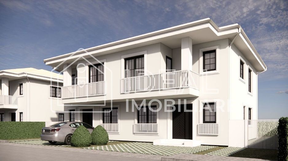 Duplex elegant cu 4 camere, curte și loc de parcare – design modern, Șura Mică - Poză 2