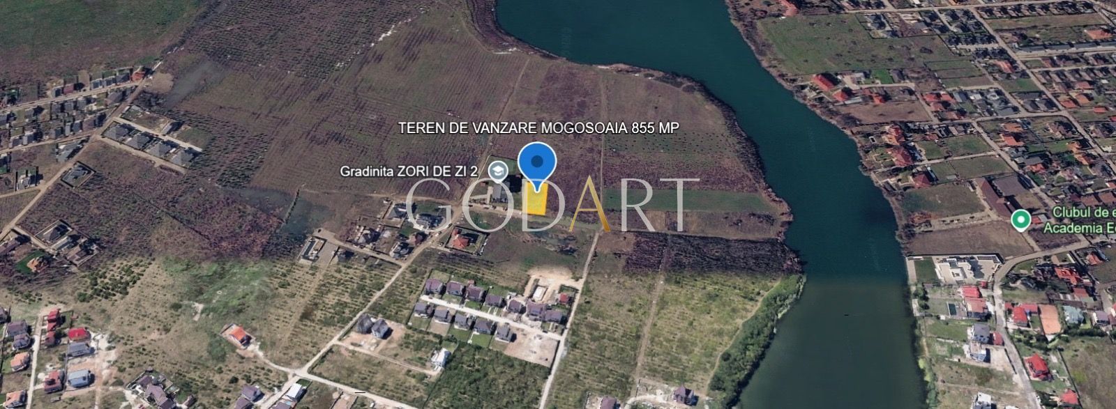 Teren de vânzare în Mogoșoaia | 855 mp | Deschidere 20 m | P+2+M - Poză 1