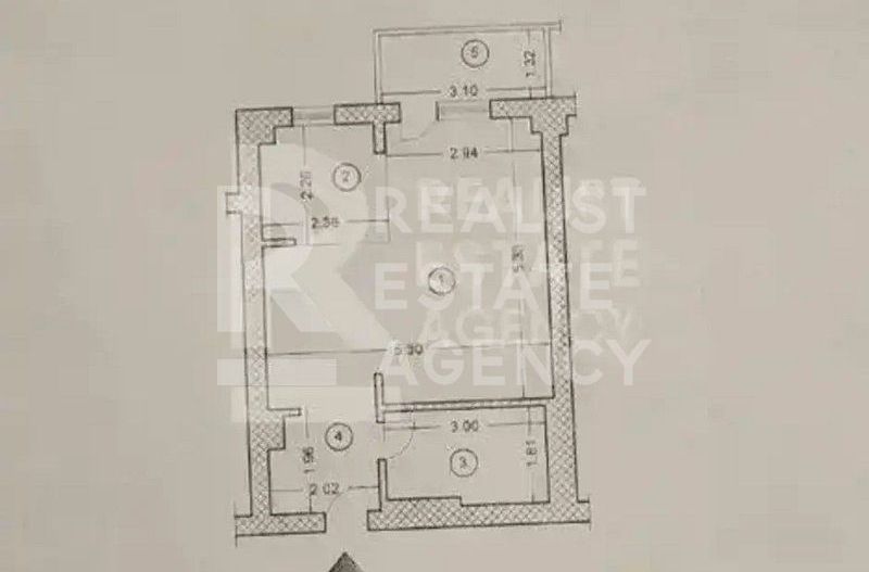 Garsonieră de închiriat în zona Pipera - Schiță 12