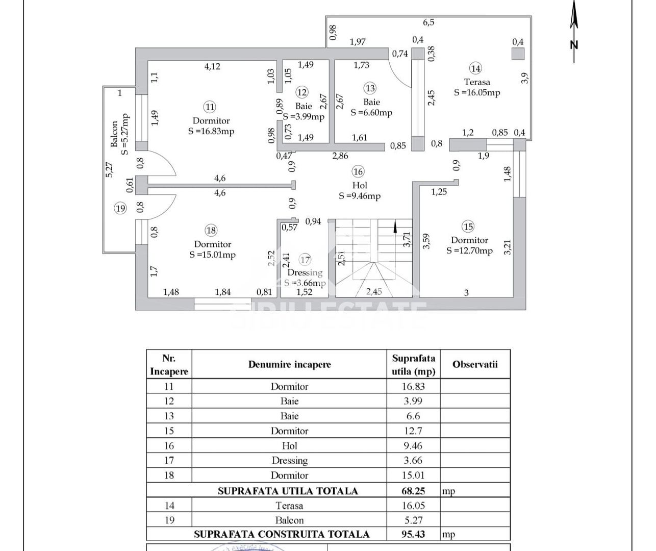 Casa individuala 5 camere, 3 bai, Cristian, Sibiu - Poză 8
