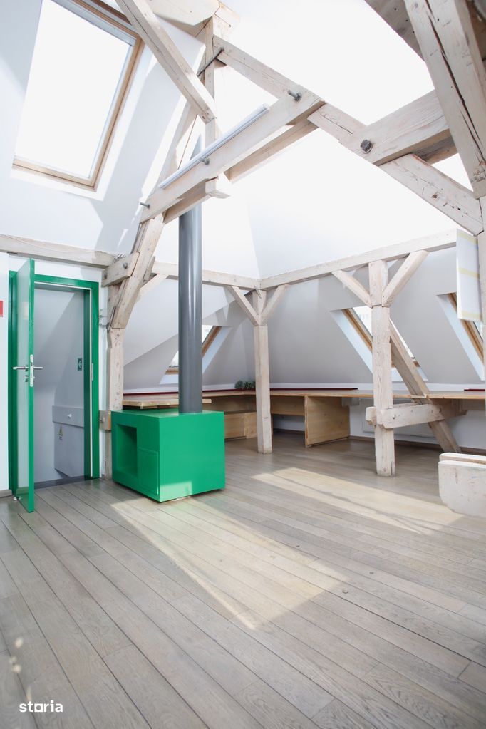 Închiriez apartament 2 camere + mansardă, Piața Muncii -Decebal, birou - Poză 9