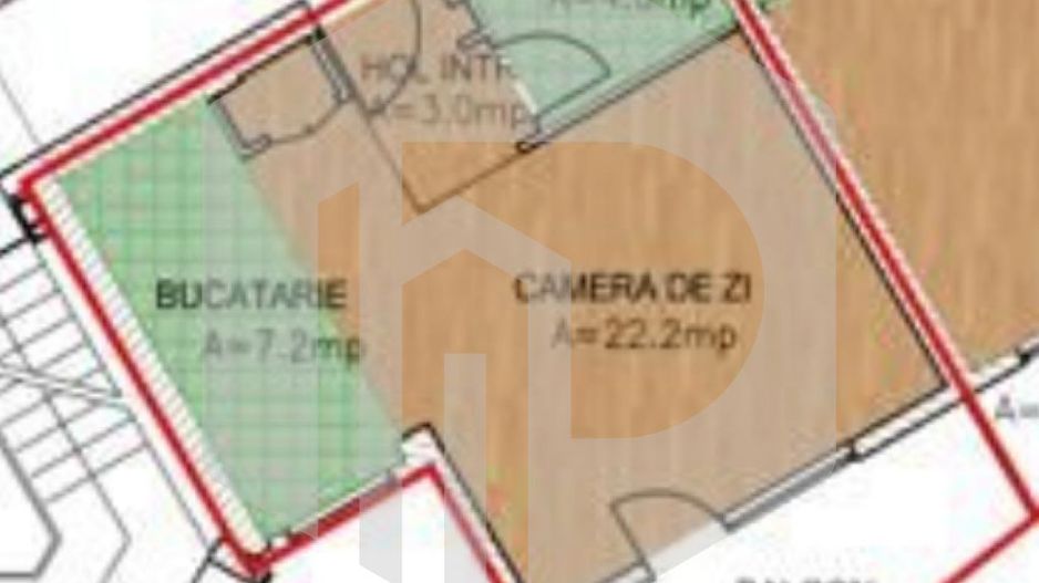 Dezvoltator | Bloc Y | Garsoniera | Etaj intermediar | Rahovei - Poză 1