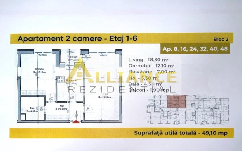 RATE LA DEZVOLTATOR | Ap. 2 camere - Poză 2
