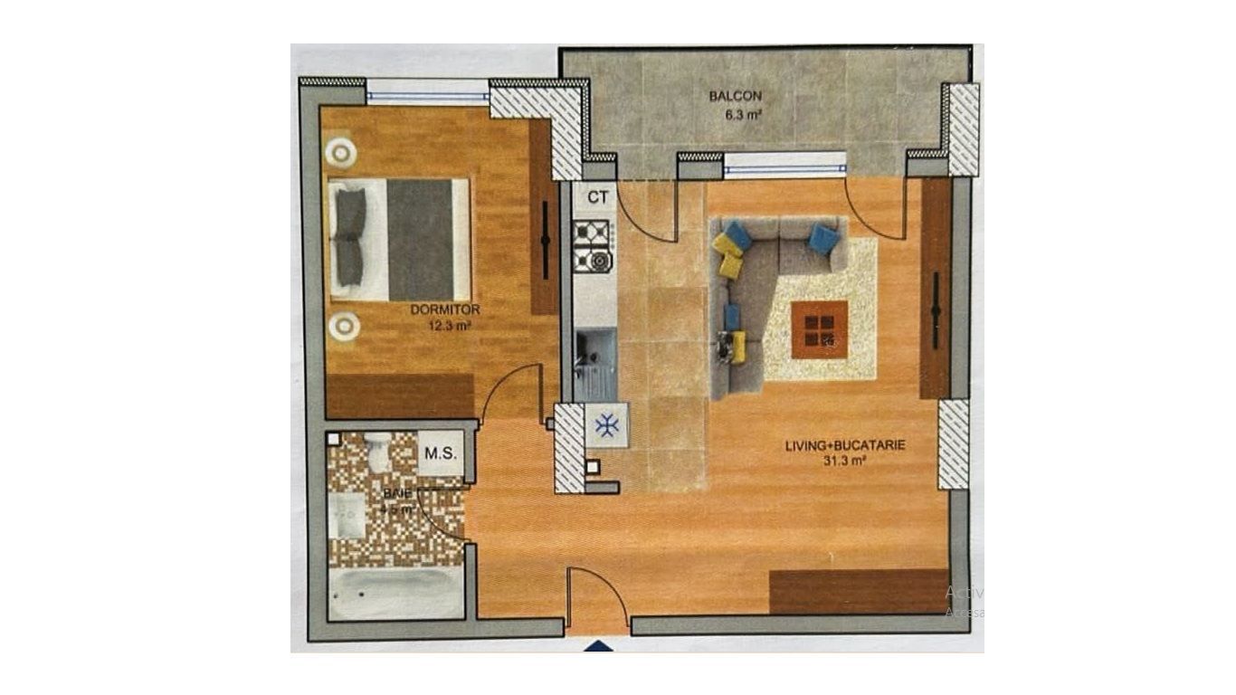 studio generos-mutare imediata strPostalionului/STB241-metrouApPatriei - Poză 11