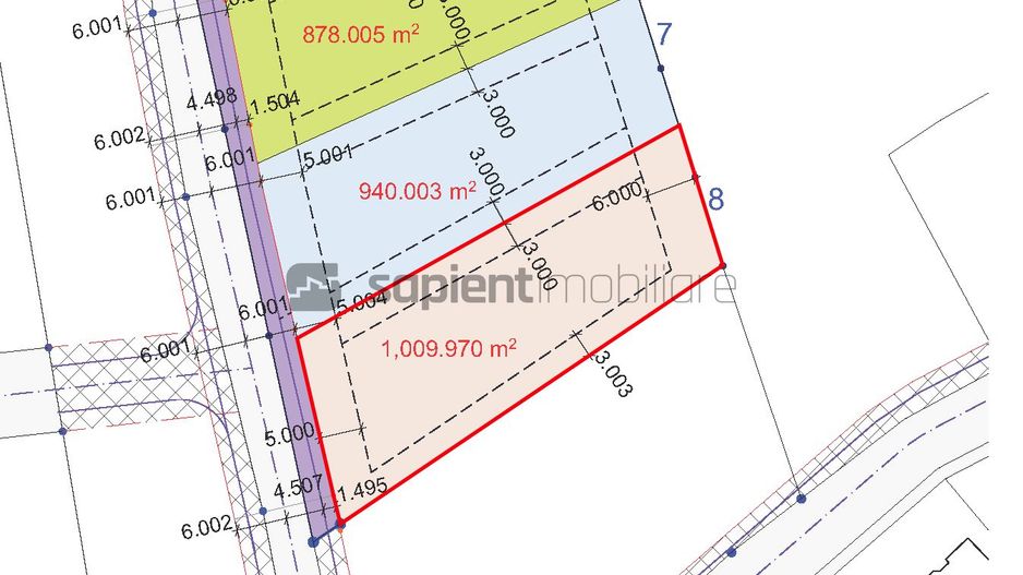 Sapient | Parcelă 1.010 mp pe str. Colinelor, Dealuri Oradea - Poză 1