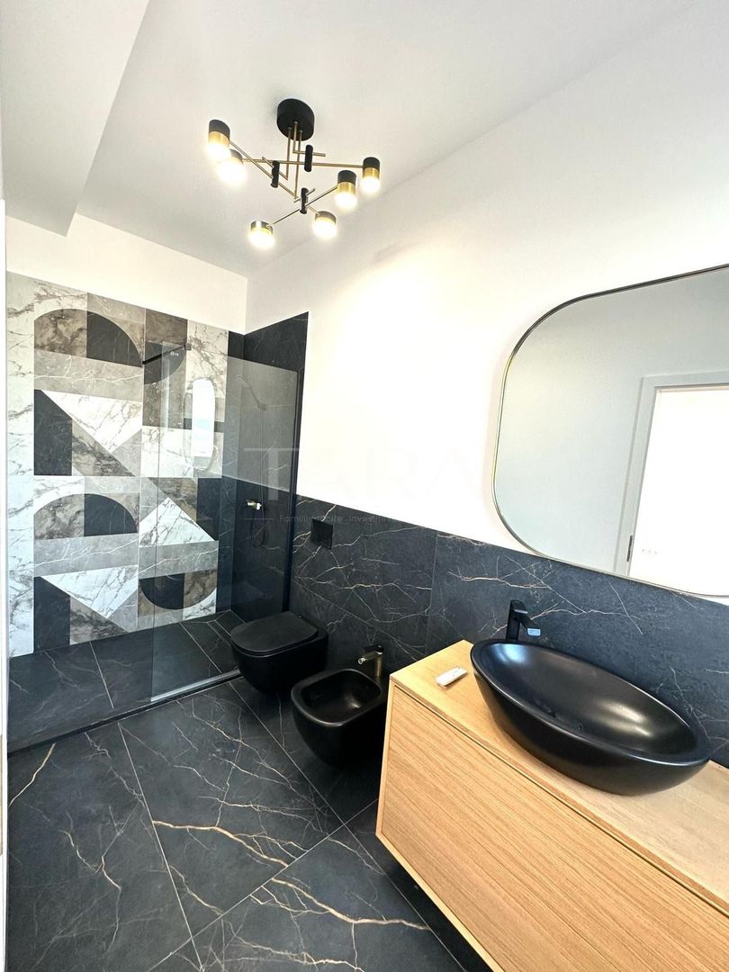 Penthouse 3 camere ultrafinisat, terase generoase în Florești - Poză 12