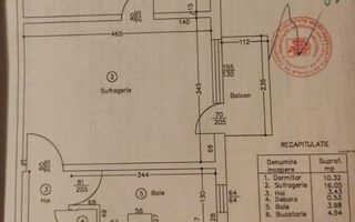 Apartament 2 camere Craiovita Noua! - Schiță 8