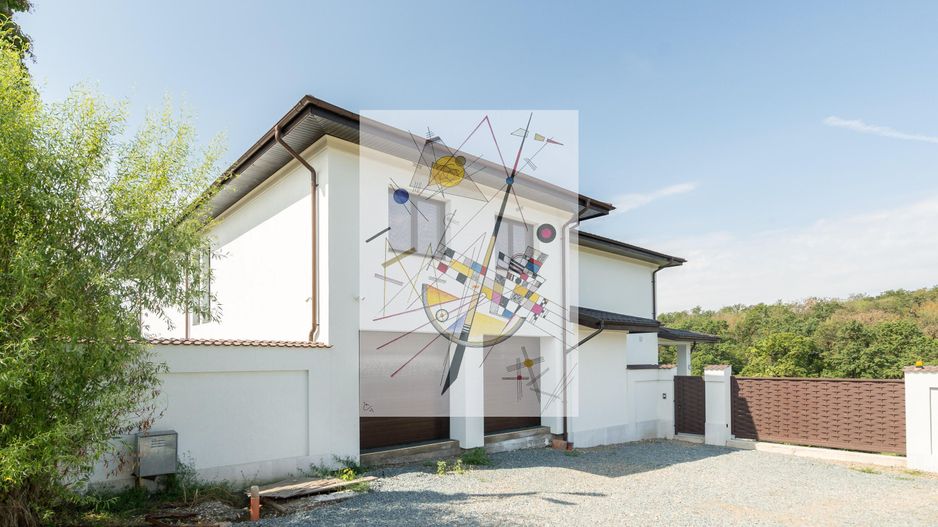 BRANESTI - HUNTER MANSION, VILA PREMIUM 600 MP, LOT 2200 MP, LA LAC! - Poză 33