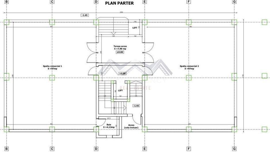Spațiu comercial Otopeni -  vizibilitate maximă, zona 23 August - Schiță 7