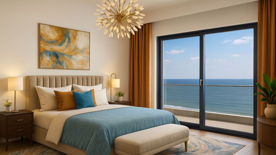 Vedere directa la Mare, Prima linie, Penthouse tip Duplex, bloc Boutique - Poză 15