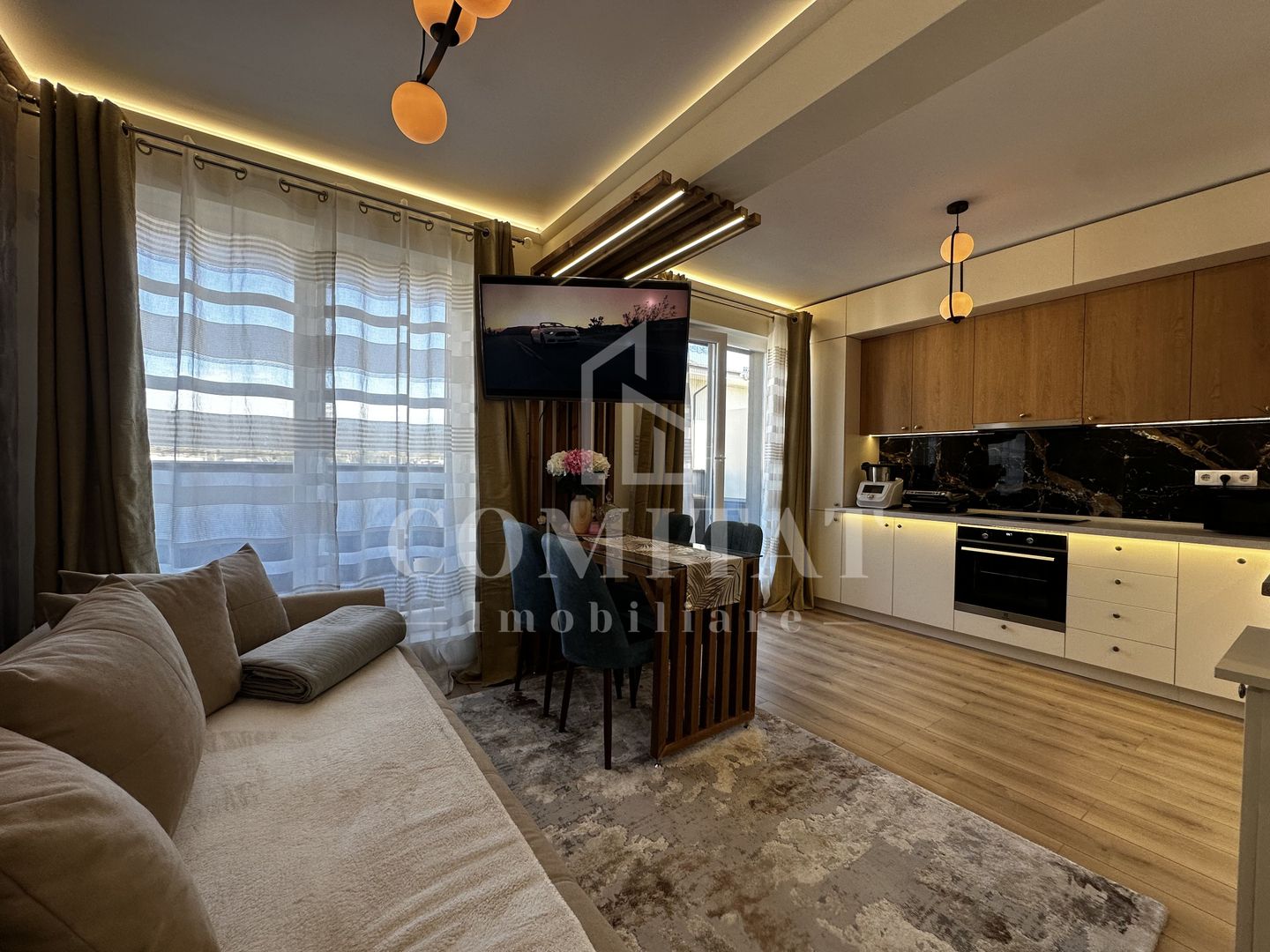Apartament ultrafinisat | 2 camere | Cartier Terra-Floresti - Poză 3