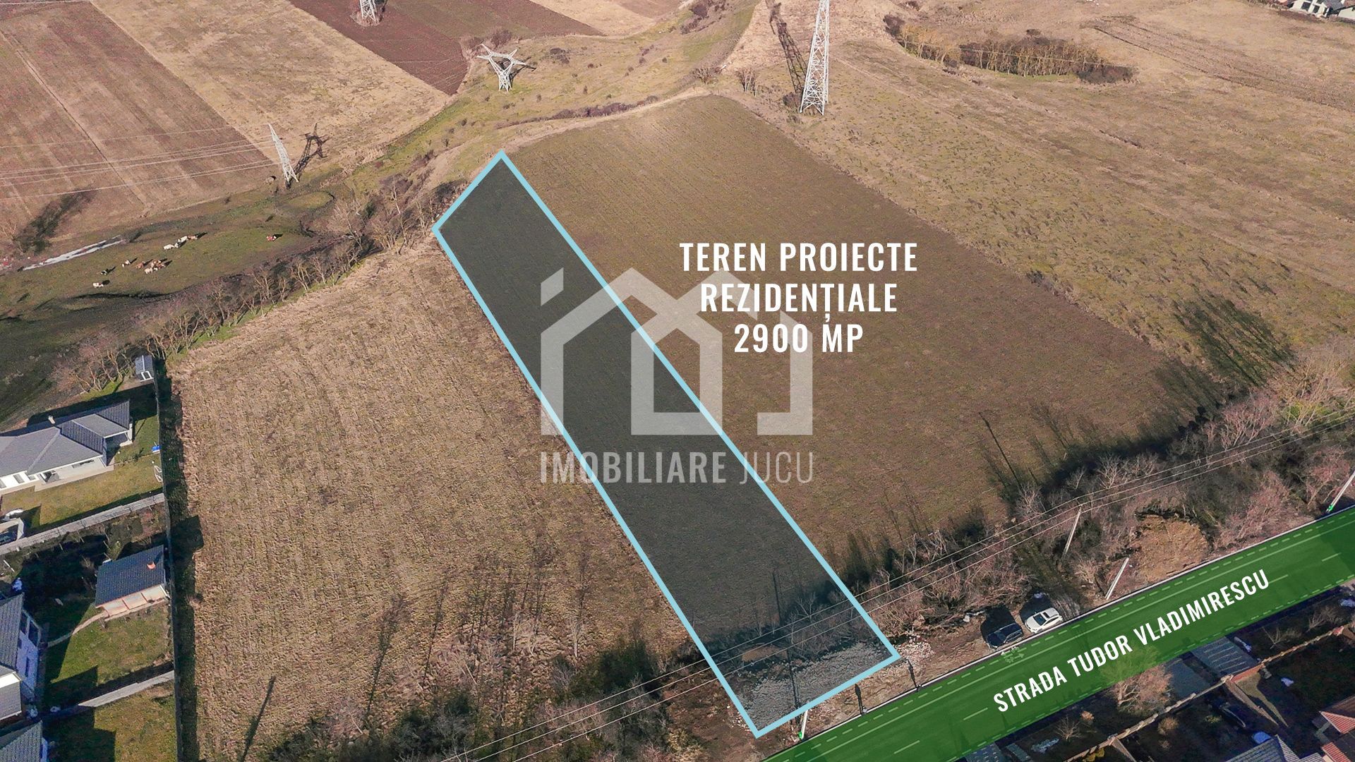 Teren Intravilan 2900mp PUZ in Lucru - Jucu de Sus - Poză 1