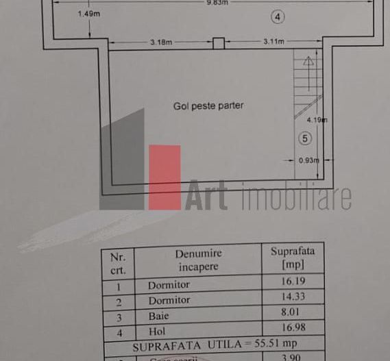 Casa superba de vanzare Domnesti - Schiță 11