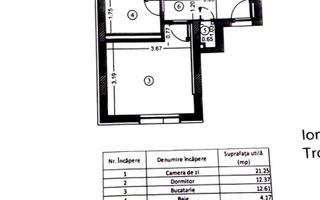 Apartament 2 camere | Emil Racoviță 23 i  | Pipera – Voluntari - Schiță 26