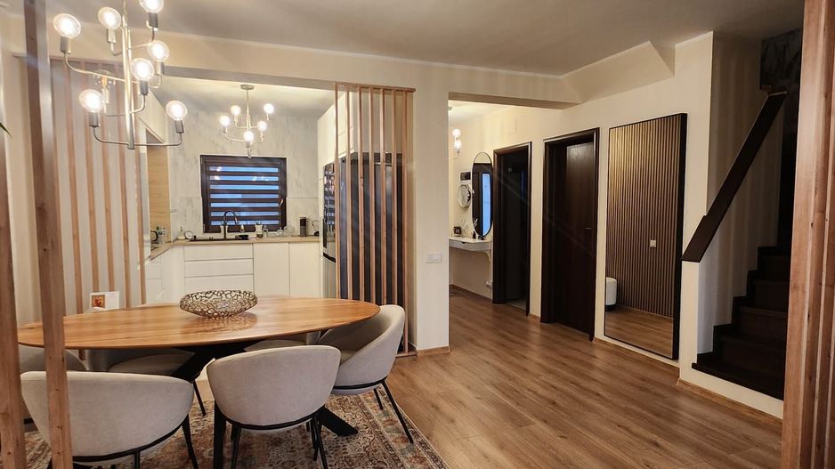 Vilă elegantă cu grădină amenajată – Tămași, Corbeanca, Construcție 2023 - Poză 12