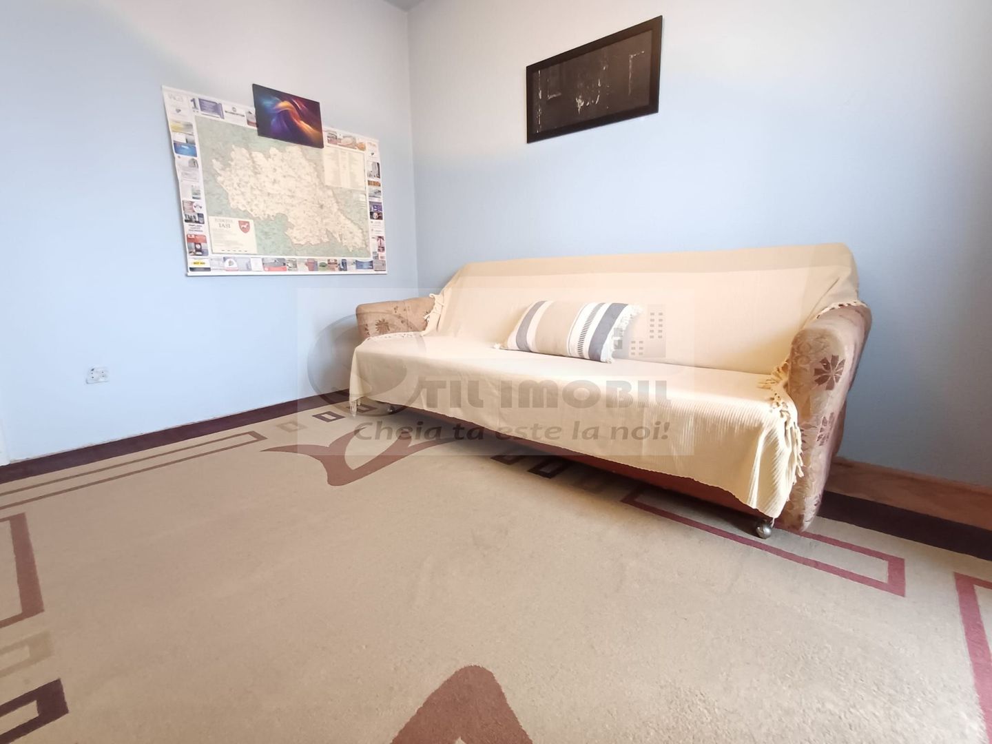 Ap 3 camere decomandat – Rond Podu Roș, la 5 minute de Palas Mall - Poză 1