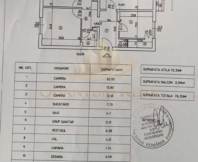 Apartament 3 camere ULTRACENTRAL-ZEPTER - Poză 8