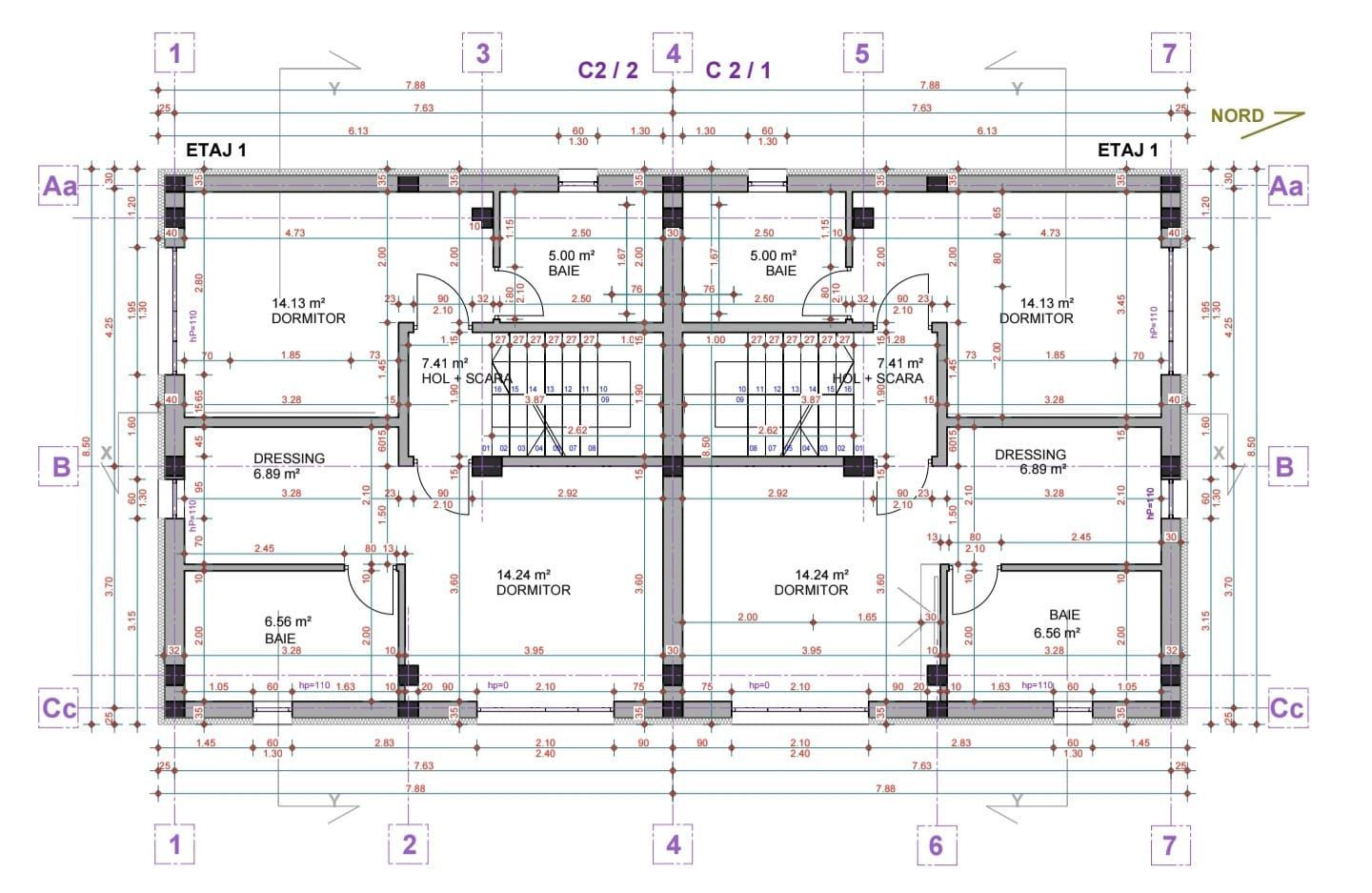 VILĂ DUPLEX - METROU 1 DECEMBRIE 1918/ POMPA CALDURA / COMISION 0%! - Poză 4