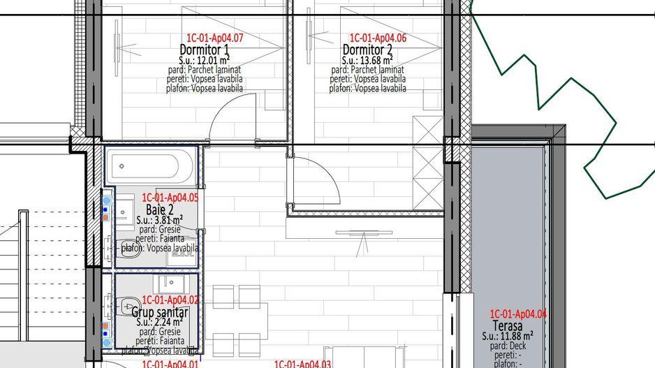 NOU Apartament 3 camere vedere lac si pădure | Chitila - Poză 26