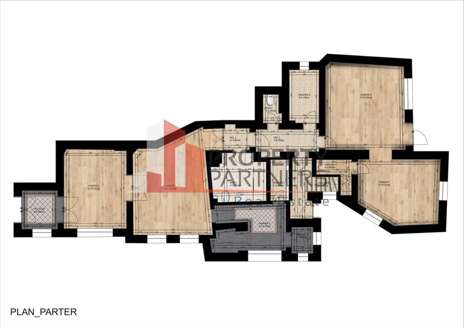 2 apartamente unite in casa in zona centrala, Unirii - Marasesti - Poză 24