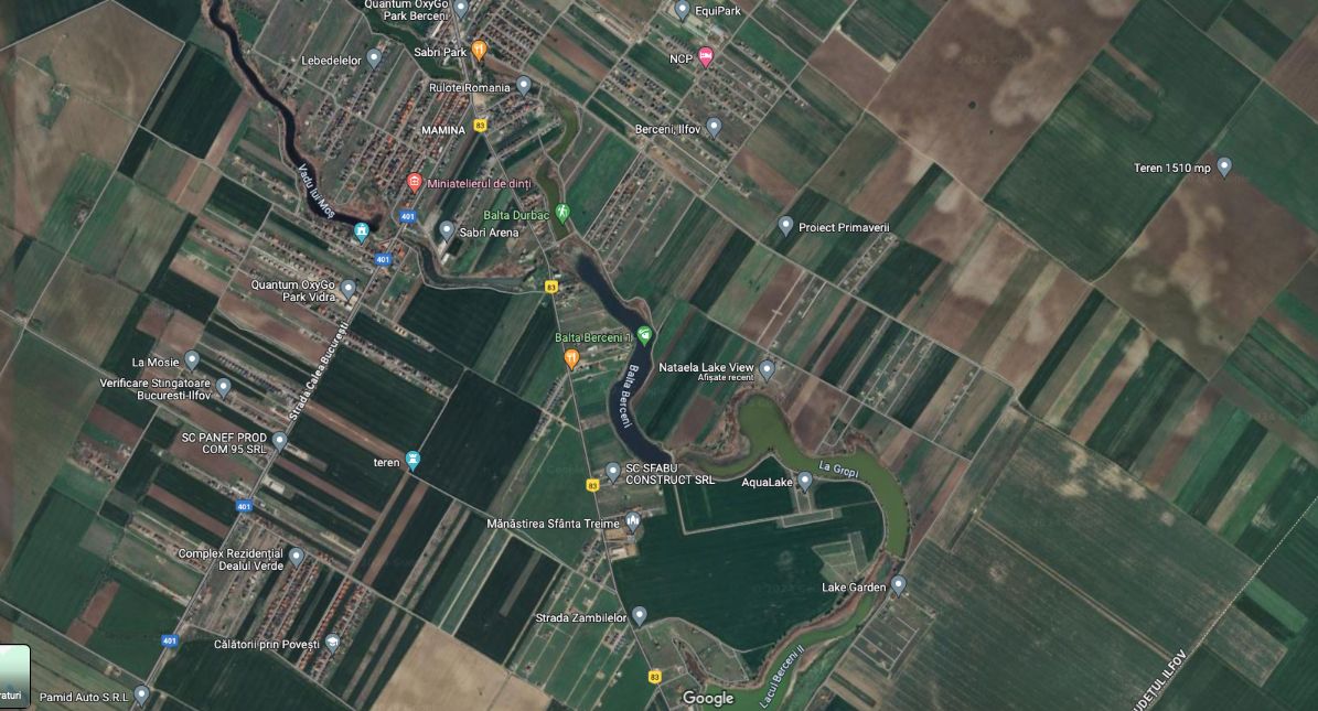 Teren 11906 mp extravilan, rezidential, industrial - in Berceni - Poză 9
