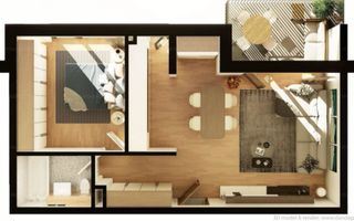 Apartament cu 2 camere de vânzare în zona Marasti - Poză 1